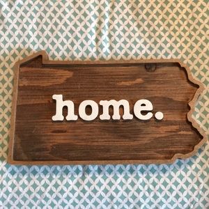 State of Pennsylvania wall decor